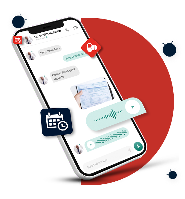 Custom Telehealth App for Doctor Consultation